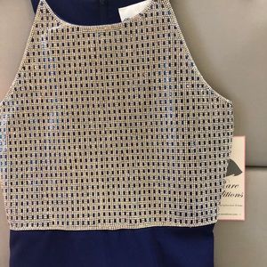 New royal blue Party dress